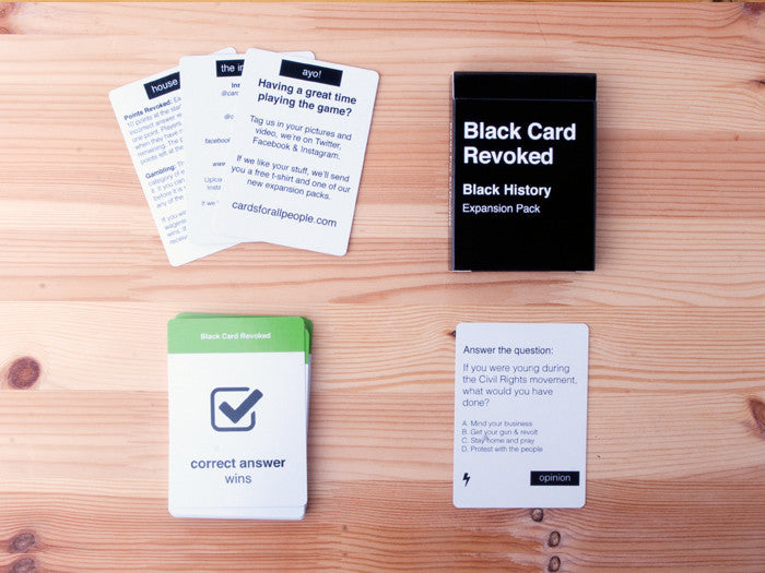 Black Card Revoked - Black History